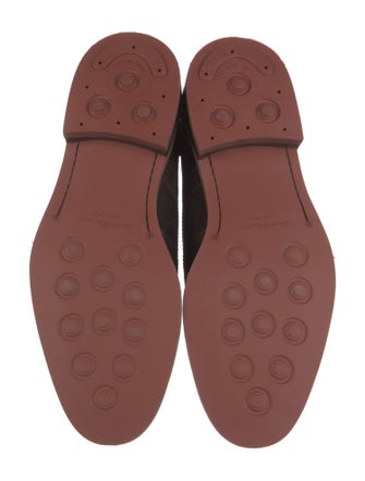 Salvatore Ferragamo Suede Derby Shoes