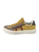 Salvatore Ferragamo Suede Printed Sneakers