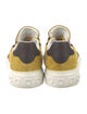 Salvatore Ferragamo Suede Printed Sneakers