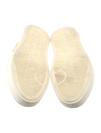 Salvatore Ferragamo Suede Printed Sneakers