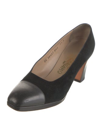 Salvatore Ferragamo Suede Pumps