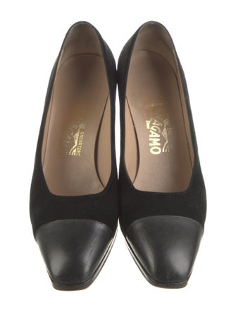 Salvatore Ferragamo Suede Pumps