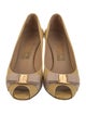 Salvatore Ferragamo Vara Bow Accent Patent Leather Pumps