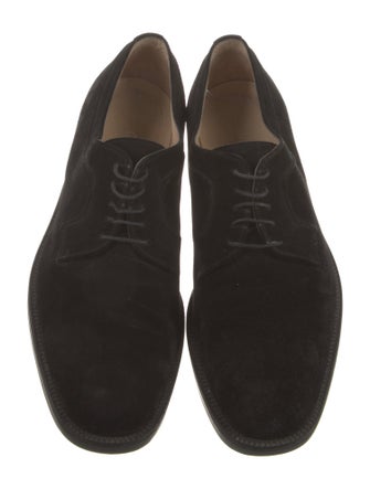 Salvatore Ferragamo Suede Dress Loafers