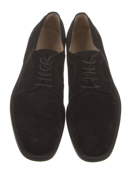 Salvatore Ferragamo Suede Dress Loafers