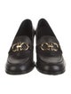 Salvatore Ferragamo Gancini Logo Leather Pumps