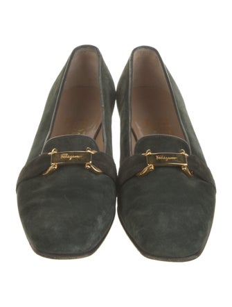 Salvatore Ferragamo Suede Pumps