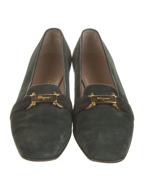 Salvatore Ferragamo Suede Pumps