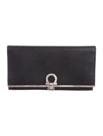 Salvatore Ferragamo Leather Continental Wallet