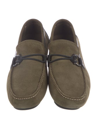 Salvatore Ferragamo Suede Drivers