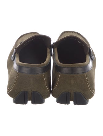 Salvatore Ferragamo Suede Drivers