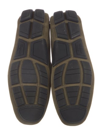 Salvatore Ferragamo Suede Drivers