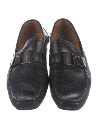 Salvatore Ferragamo Leather Drivers