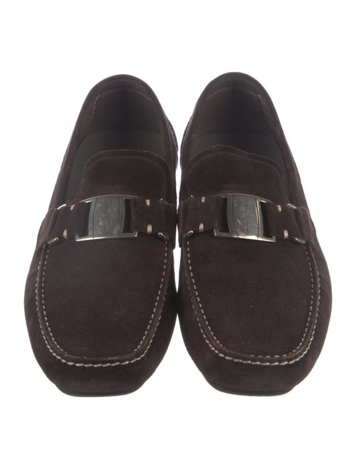 Salvatore Ferragamo Suede Drivers