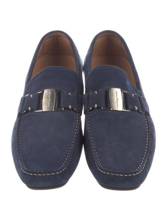 Salvatore Ferragamo Suede Drivers