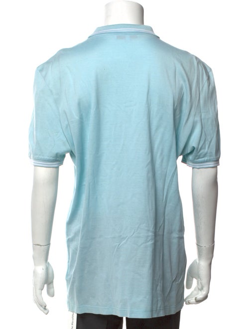 Salvatore Ferragamo Gancini Logo Collar Polo Shirt