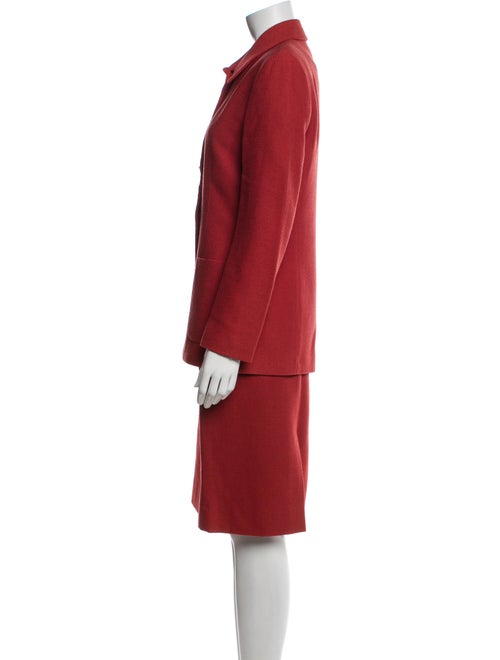 Salvatore Ferragamo Wool Skirt Suit