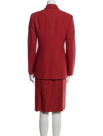 Salvatore Ferragamo Wool Skirt Suit