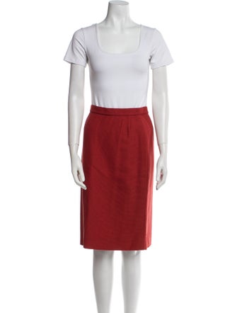 Salvatore Ferragamo Wool Skirt Suit