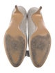 Salvatore Ferragamo Glitter Bow Accents Pumps