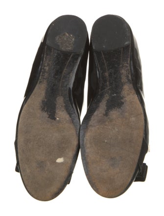 Salvatore Ferragamo Patent Leather Ballet Flats