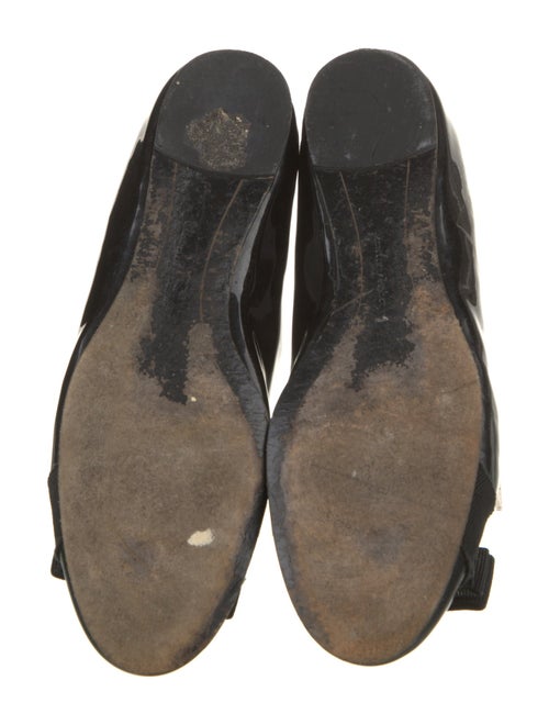 Salvatore Ferragamo Patent Leather Ballet Flats
