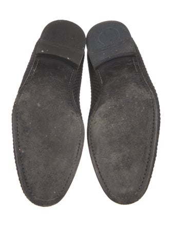 Salvatore Ferragamo Monogram Pattern Loafers