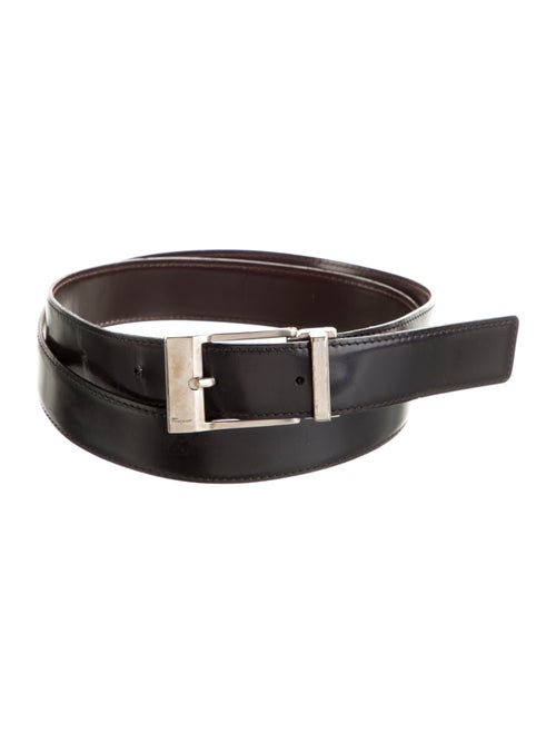 Salvatore Ferragamo Wide Leather Waist Belt