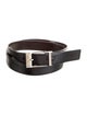 Salvatore Ferragamo Wide Leather Waist Belt