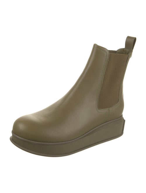 Salvatore Ferragamo Leather Chelsea Boots