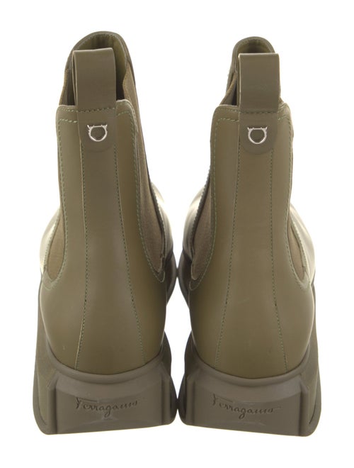 Salvatore Ferragamo Leather Chelsea Boots