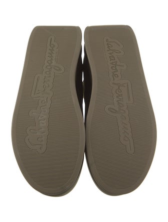 Salvatore Ferragamo Leather Chelsea Boots