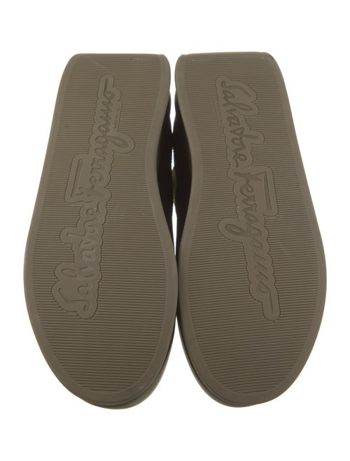 Salvatore Ferragamo Leather Chelsea Boots