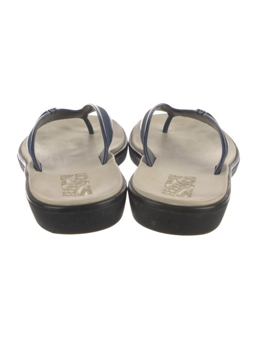 Salvatore Ferragamo Rubber Flip Flops
