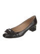 Salvatore Ferragamo Vara Bow Accent Patent Leather Pumps