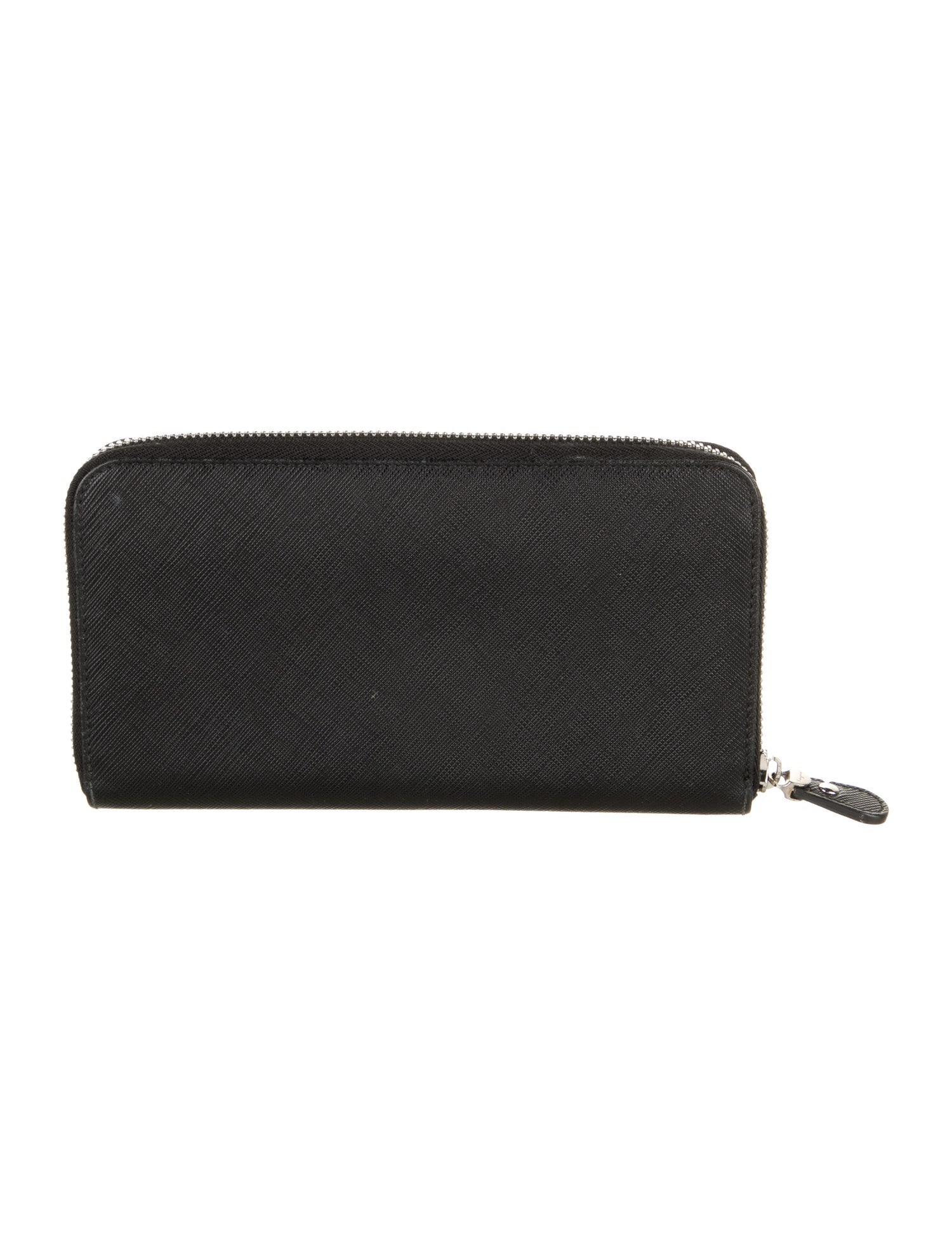 Salvatore Ferragamo Gancini Logo Saffiano Leather Wallet