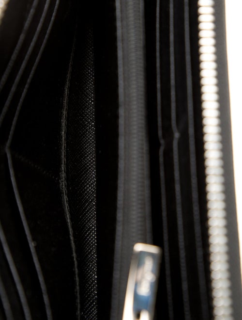 Salvatore Ferragamo Gancini Logo Saffiano Leather Wallet