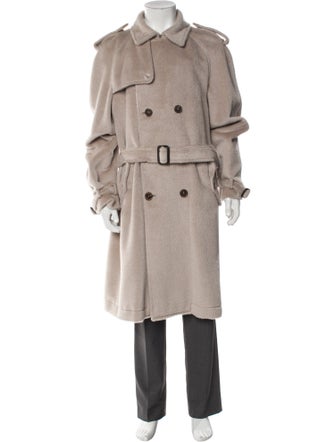 Salvatore Ferragamo Wool Trench Coat