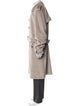 Salvatore Ferragamo Wool Trench Coat
