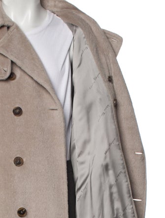 Salvatore Ferragamo Wool Trench Coat