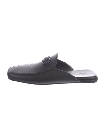 Salvatore Ferragamo Leather Slippers