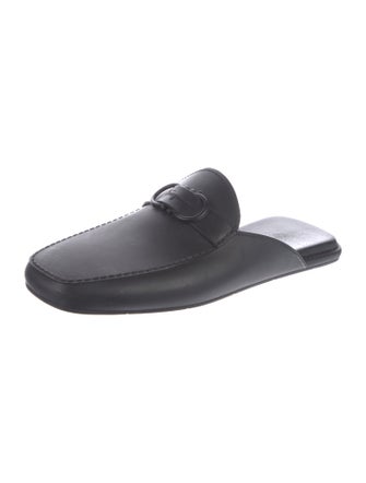 Salvatore Ferragamo Leather Slippers