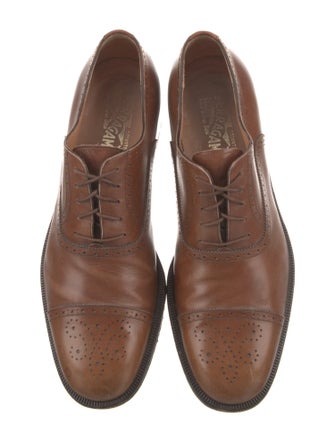 Salvatore Ferragamo Leather Brogues