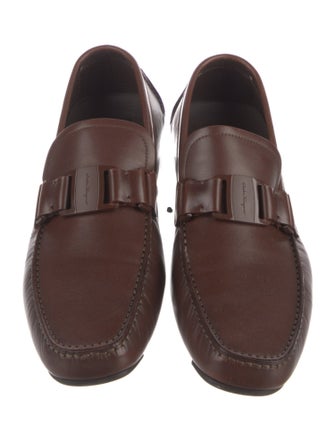 Salvatore Ferragamo Leather Drivers
