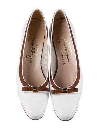 Salvatore Ferragamo Mesh Animal Print Pumps