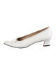 Salvatore Ferragamo Vara Bow Accent Leather Pumps