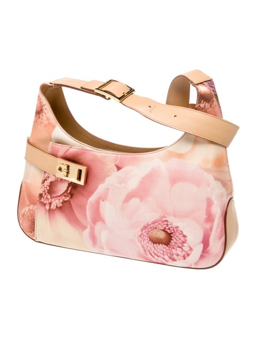 Salvatore Ferragamo Canvas Shoulder Bag