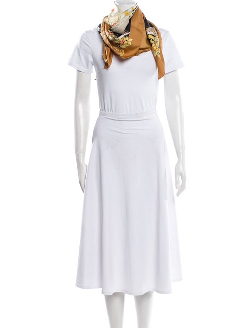 Salvatore Ferragamo Silk Printed Bandana