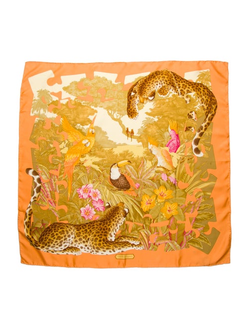 Salvatore Ferragamo Silk Printed Scarf