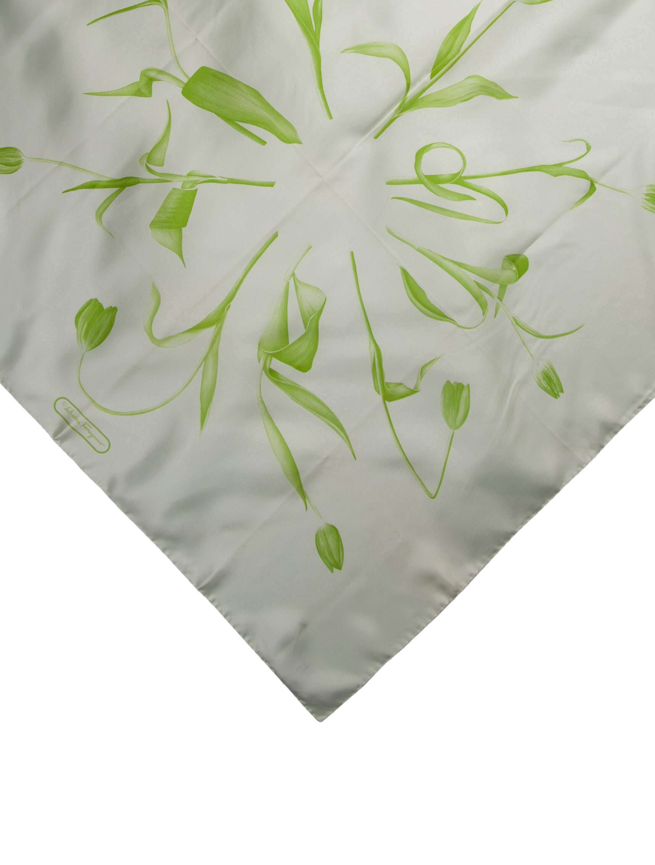 Salvatore Ferragamo Silk Printed Scarf